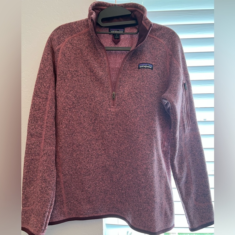 Patagonia Women “Better Sweater” 1/4 zip - Medium